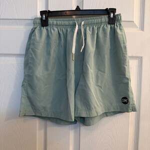 Cove Seafoam Hybrid Stretch Swim Trunks with 5-Inch Inseam